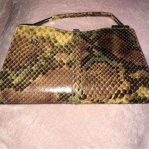 Vintage DIOR python 🐍 skin bag